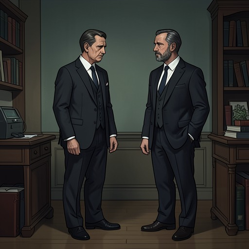 The Two Fathers from "Judas". This thread explores the contrasting paternal failures of Shaltiel Abravanel and Gershom Wald through Atalia and Shmuel’s experiences.