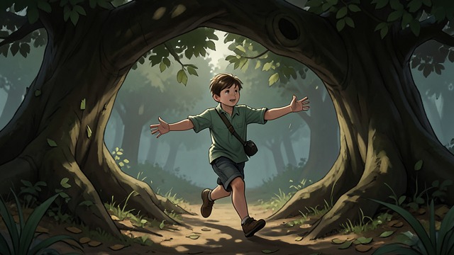 Daily Arrival from "The Giving Tree". Daily Arrival The Boy comes to The Tree every day, making his arrival a dependable part of their childhood.