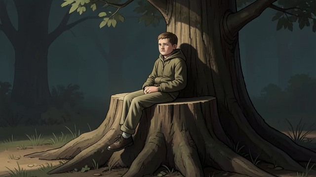 Invitation to Rest from "The Giving Tree". Invitation to Rest At the end, The Tree asks The Boy to sit down and rest on her stump.