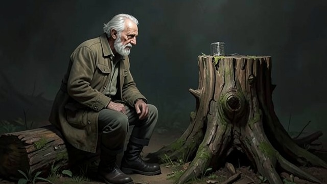Old Age Together from "The Giving Tree". Old Age Together The Boy returns old, and The Tree is only a stump; both have changed beyond their childhood forms.