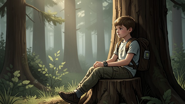 Welcome with a Seat from "The Giving Tree". Welcome with a Seat With little left, The Tree welcomes The Boy to sit and rest on the stump.
