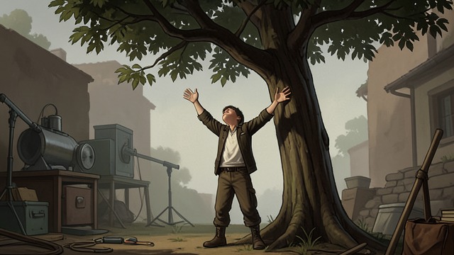 Too Big to Climb from "The Giving Tree". Too Big to Climb The Boy says he is too big to climb and play when The Tree invites him.