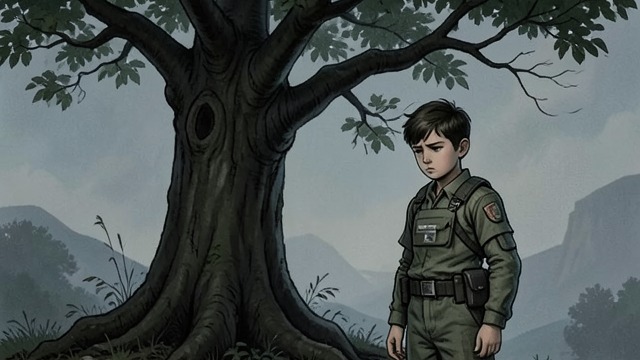 Invitation to Play Again from "The Giving Tree". Invitation to Play Again When The Boy comes back, The Tree whispers that he should come and play.