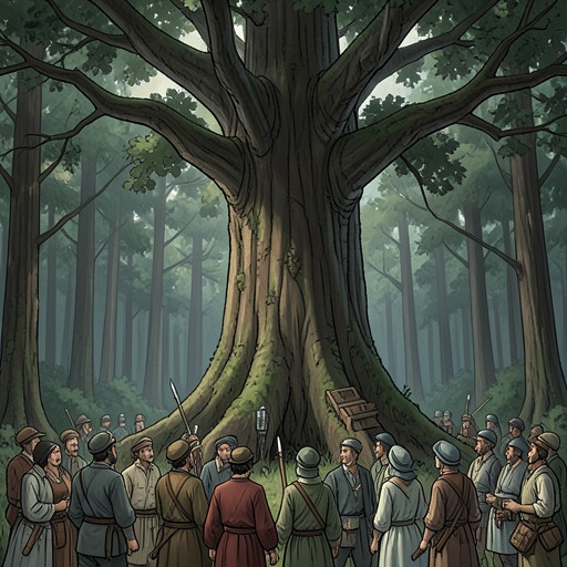 树始终如一的欢迎，《爱心树》中的场景。这条脉络讲述树的身体和男孩的需求不断变化时，树始终如一的欢迎。