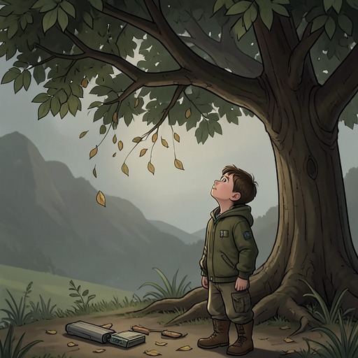 The Boy’s Changing Needs from "The Giving Tree". This thread follows The Boy’s desires as they shift from play to money, a home, travel, and finally rest.