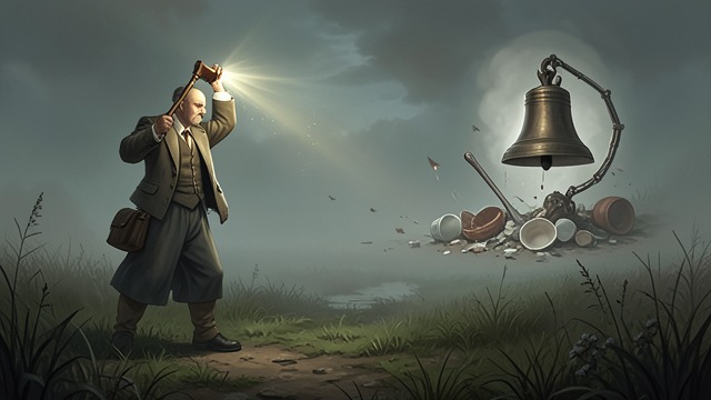 A Bell Becomes a Scene from "The Interpretation of Dreams". A Bell Becomes a Scene A sound is transformed An alarm may appear as a church bell, sleigh bells, or breaking crockery within a dream.