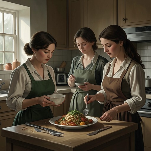 The Three Fates and the Mother from "The Interpretation of Dreams". This thread follows a hunger dream from immediate need toward Freud's memories of nourishment, mortality, and the maternal figure.