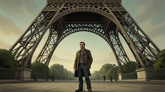 The Tower Encounter from "Foucault's Pendulum". The Eiffel Tower Looms A threatening monument Near the Eiffel Tower, Casaubon experiences its iron structure as a living apparatus that controls space and…