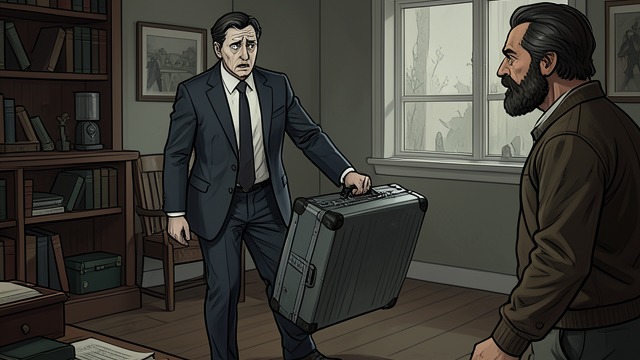 The Suitcase Favor from "Foucault's Pendulum". An Innocent Errand A request Aglie asks Belbo to carry a suitcase and leave it on a reserved train seat for a contact in Florence.