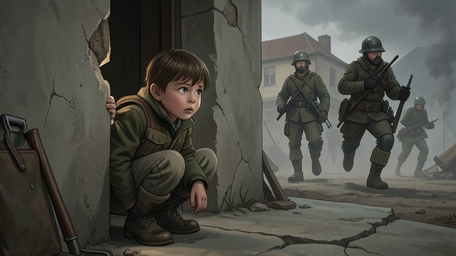 The Observer in Wartime from "Foucault's Pendulum". Watching the Conflict A child near danger Belbo witnesses raids, gunfire, and the uneasy relations between partisans and Fascists.