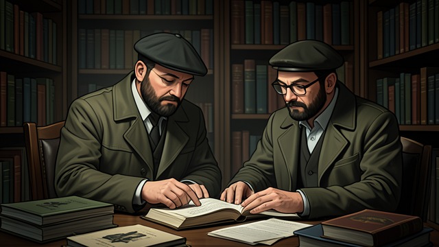 A Library Encounter from "Foucault's Pendulum". Recognition and Intimacy An unexpected connection Casaubon meets Lia while both are working in a library.