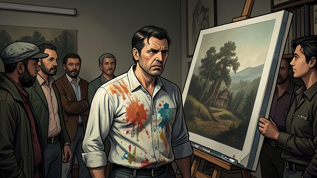 A Rejected Portrait from "Of Human Bondage". A Rejected Portrait Philip works on a portrait of Miguel Ajuria and submits it to the Paris Salon.