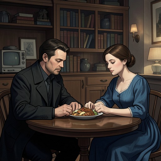 The Bond Between William and Louisa Carey from "Of Human Bondage". The Careys' marriage is seen through domestic routines that reveal affection, dependence, and the limitations of their shared life.