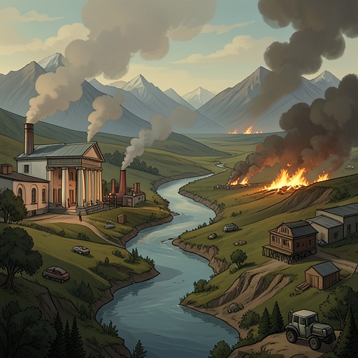 From Union to Disunion from "Federalist Papers". This thread follows the escalating hypothetical conflict in which regional division invites rivalry, foreign leverage, and eventually military danger.