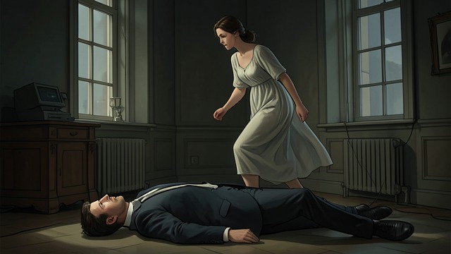 The Physician Overcome from "The Yellow Wall Paper". The Physician Overcome A shocking scene John breaks into the room and asks what the narrator is doing.