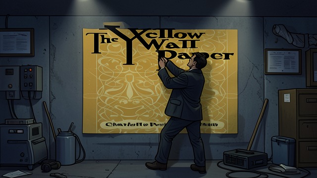 The Pattern as Bars from "The Yellow Wall Paper". The Pattern as Bars Confinement rendered visible The narrator sees the wallpaper's outer pattern become bars at night.
