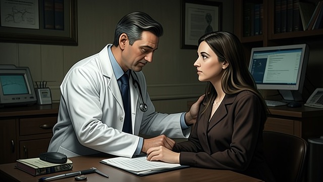 The Reassuring Physician from "The Yellow Wall Paper". The Reassuring Physician A diagnosis delivered John dismisses the narrator's illness as temporary nervous depression and tells others that little is wrong.