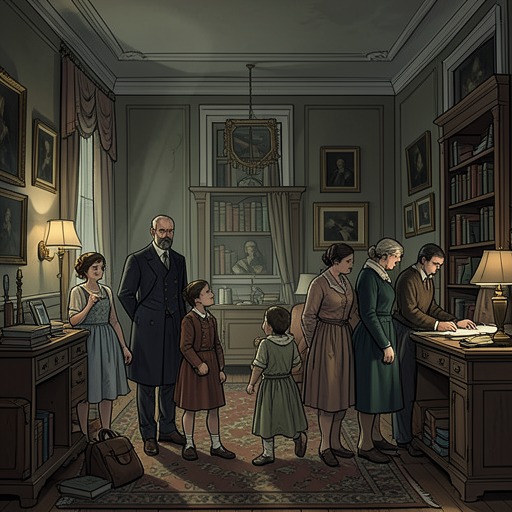 The Fourth of July Visit from "The Yellow Wall Paper". This flow traces the brief family visit as a supposed source of stimulation that instead exhausts the narrator and underscores her dependence on others.