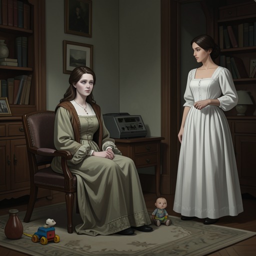 The Mother's Emotional Distance from "The Yellow Wall Paper". This flow reframes the narrator's separation from her baby as a persistent emotional bond shaped by illness, delegated care, and the treatment environment.