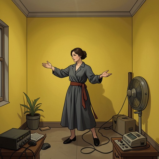 Women's Confinement and Autonomy from "The Yellow Wall Paper". This flow traces the story's images of limited movement and restricted choice, culminating in an unstable attempt to claim freedom.