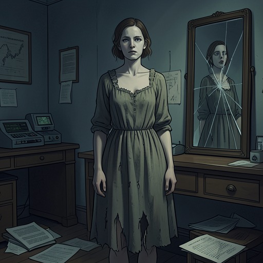 The narrator's Decline and Collapse from "The Yellow Wall Paper". This flow traces the narrator's worsening mental state from enforced rest through obsessive attention to the wallpaper to her final break with ordinary reality.