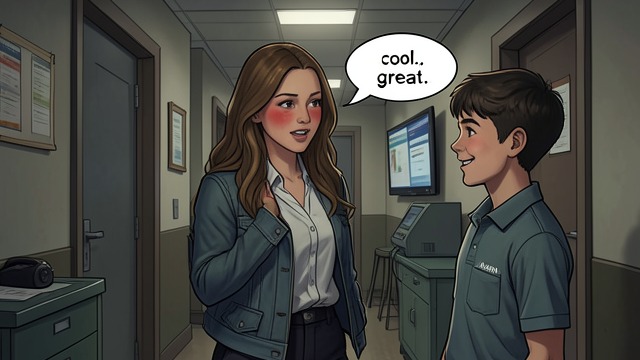 An Accidental Blend from "Mean Girls". An Accidental Blend The Slip Cady Heron tries to say “cool” and “great” at once, producing “grool.” She is embarrassed, but Aaron Samuels repeats the word…
