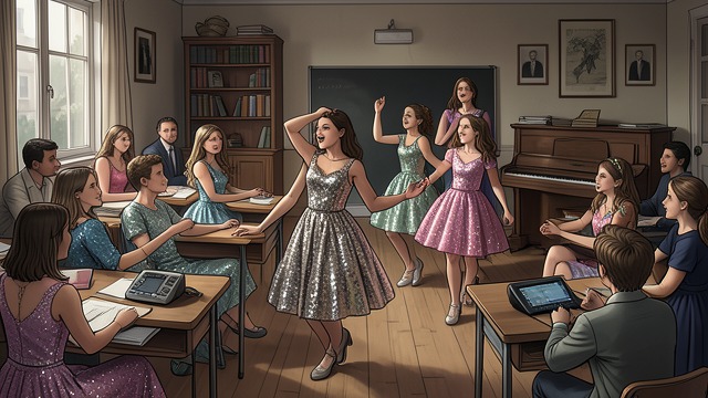 A Familiar Tradition from "Mean Girls". A Familiar Tradition Rehearsal Begins Cady Heron is drawn into the Plastics’ annual performance of Jingle Bell Rock.