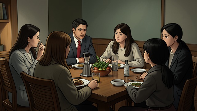 塑料姐妹团的瓦解,《贱女孩》中的场景。第四位成员 凯蒂的加入 凯蒂·赫伦加入午餐小团体,并学会了她们的外表规则。塑料姐妹团迎来一位新成员,她与众不同的背景让她既引人注目又颇有用处。 平衡改变 凯蒂的出现带来了竞争,也让雷吉娜有了一个可以塑造的人。格雷琴和凯伦必须适应这个不再只围绕三个人运转的团体。