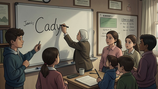 The Name Correction from "Mean Girls". The Name Correction Repeated Mispronunciation Teachers and classmates struggle with Cady Heron’s name, and she repeatedly explains its pronunciation.