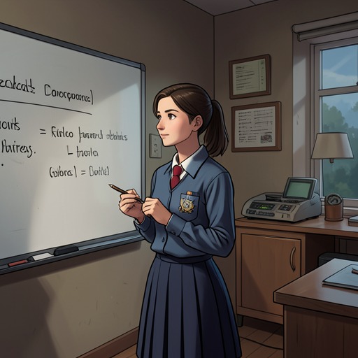 The Mathletes’ Championship from "Mean Girls". Cady Heron’s return to the Mathletes turns an academic side story into a decisive demonstration of confidence and earned belonging.
