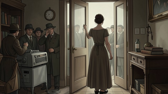 The Second Apparition from "The Turn of the Screw". Repetition Changes Meaning A Familiar Stranger The Governess sees the same man through the dining-room window and recognizes him from the earlier encounter.
