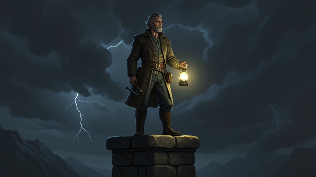 The Tower Figure from "The Turn of the Screw". A Stranger Above the House An Unexpected Sight During her solitary hour, the Governess sees a man standing on a tower at Bly and feels that the familiar…