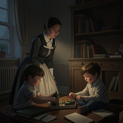 The Children’s Alleged Corruption from "The Turn of the Screw". This flow traces the Governess’s changing belief that the children’s charm conceals the influence of the dead.