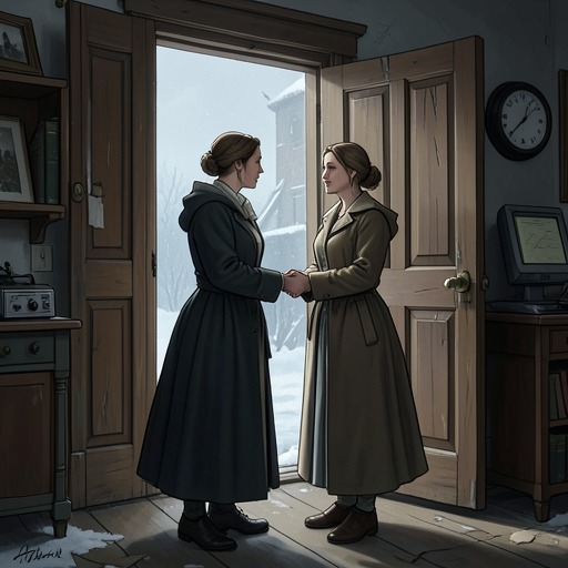 The Governess and Mrs. Grose’s Alliance from "The Turn of the Screw". This flow follows the women’s mutual reliance, the burdens of unequal knowledge, and their final separation.