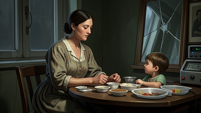 A Poor Household from "Lazarillo de Tormes". Need Begins at Home Few Resources Antona Pérez struggles to support her children after losing Tomé González.