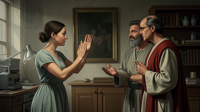 A Three-Way Reconciliation from "Lazarillo de Tormes". The Crisis Is Contained Oaths and Promises The wife swears innocence, while the archpriest reassures Lázaro and Lázaro promises not to repeat the story.