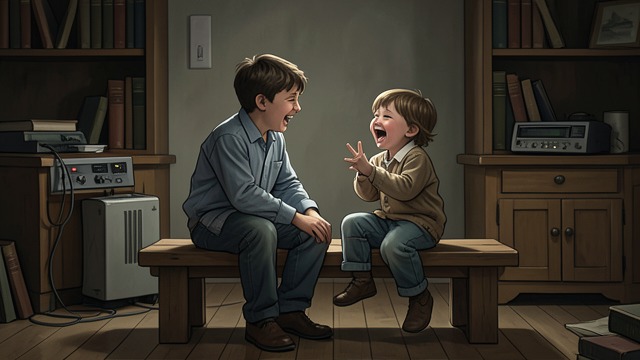 The Half-Brother from "Lazarillo de Tormes". A Brief Childhood Alliance Play and Care Lázaro bounces the child on his knees and takes responsibility for him.