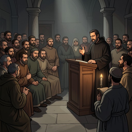 The Community’s Belief and the Seller’s Fraud from "Lazarillo de Tormes". This thread traces how public doubt is converted into belief through spectacle, religious language, and collective pressure.