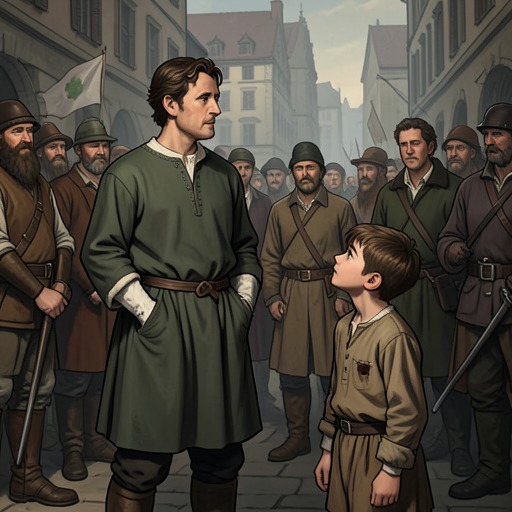 The Squire’s Honor Versus Hunger from "Lazarillo de Tormes". This thread follows the conflict between the squire’s public honor and the bodily needs that he cannot meet.