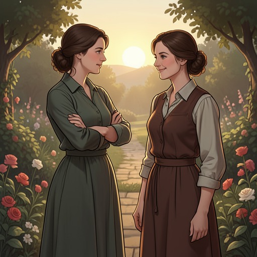 Sisterly Competition and Care from "Cœur de slush". This flow traces the conflict between Billie Fay’s envy of Annette’s confidence and the tenderness that makes them one another’s most trusted companions.