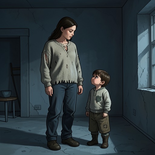The Family Left Behind from "Cœur de slush". This flow traces how the mother’s departure reshapes the household and changes the ways Billie Fay and Annette rely on their father and each other.