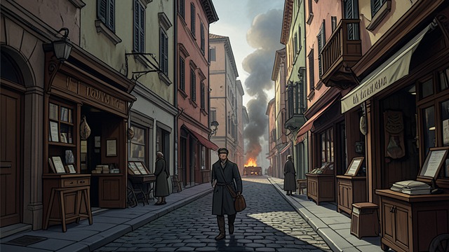 The City Before the Fire from "Quo Vadis". The City Before the Fire Crowded vulnerability Rome’s narrow streets, tall tenements, and wooden shops create conditions in which fire can spread rapidly.