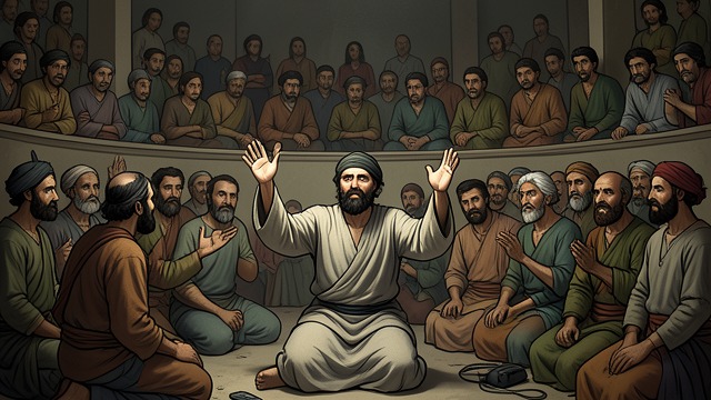 A Witness in the Arena from "Quo Vadis". A Witness in the Arena A last blessing Peter hides among the spectators and blesses Christians who die under beasts, maintaining a shepherd’s care amid public…