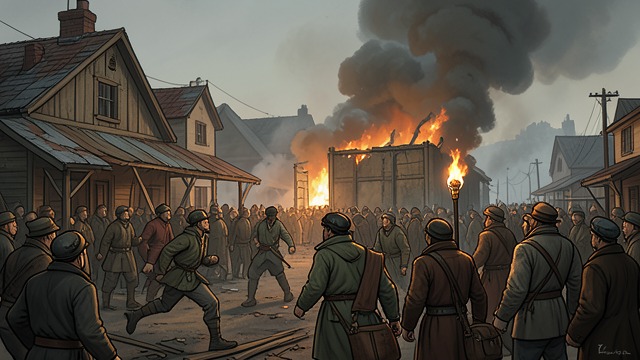 The Fire’s First Account from "Quo Vadis". The Fire’s First Account Witnesses see disorder Residents report obstacles to rescue and the appearance of people spreading fire.
