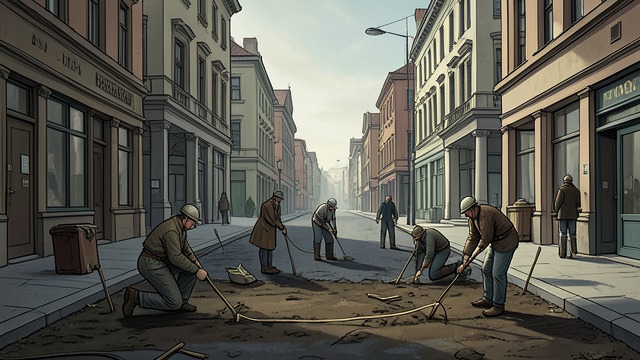 New Streets and Rules from "Quo Vadis". New Streets and Rules A safer layout promised New regulations address street widths and building materials to limit future fires.