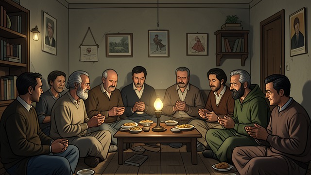 The Christian Refuge from "Quo Vadis". The Christian Refuge Poverty and welcome A small, crowded home provides food, care, prayer, and shelter to people with little social power.