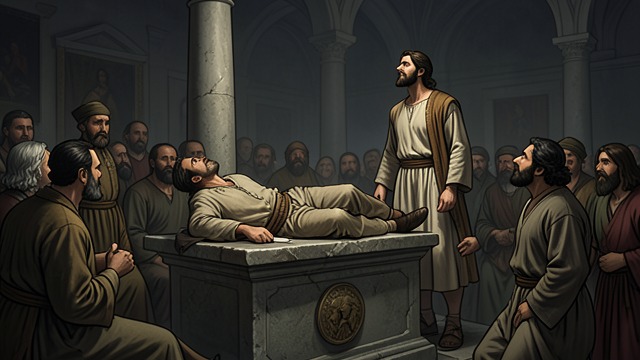 Chilo’s Repentance from "Quo Vadis". Chilo’s Repentance The victim forgives again Glaucus, dying on a pillar, tells Chilo that he forgives him. Chilo’s accumulated guilt becomes unbearable.