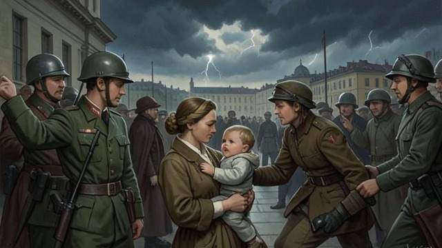 A Mother’s Farewell from "Quo Vadis". A Mother’s Farewell Separation under force Pomponia holds Lygia as a daughter and grieves when the imperial order removes her.