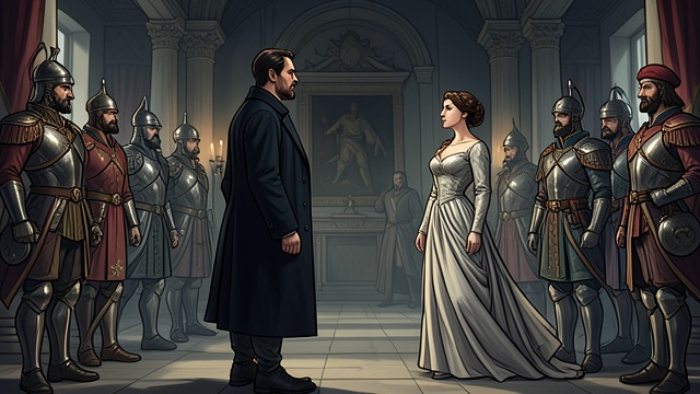 The Palace Escort from "Quo Vadis". The Palace Escort Voluntary protection Ursus insists on accompanying Lygia into Nero’s palace, despite knowing that his strength may not overcome imperial…