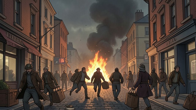 A Night of Conflagration from "Quo Vadis". A Night of Conflagration Destruction spreads Flames move through the Circus district and nearby hills, consuming homes, shrines, shops, and treasured…